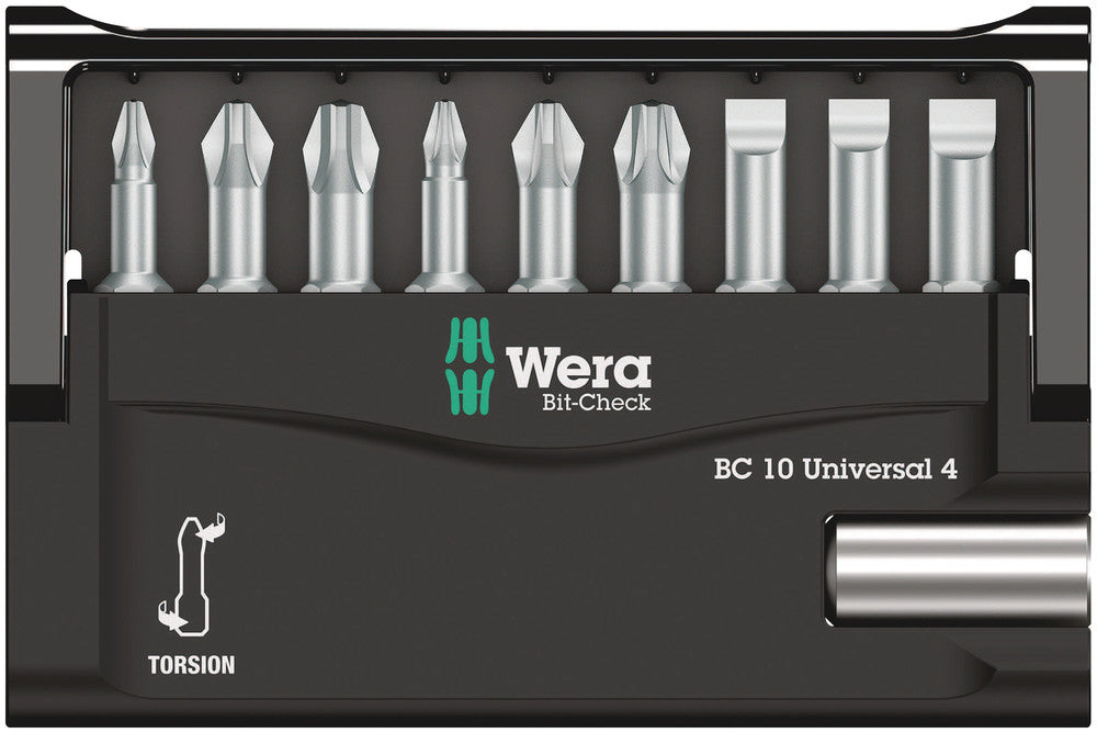 Wera Bit-Check 10 Universal 4 05056159001