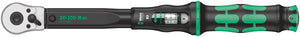 Wera Click-Torque B 2 torque wrench with reversible ratchet, 20-100 Nm 05075611001