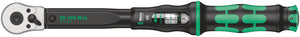 Wera Click-Torque C 2 torque wrench with reversible ratchet, 20-100 Nm 05075621001
