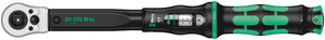 Wera Click-Torque C 2 Push R/L adjustable torque wrench for clockwise and anti-clockwise torque-control, 20-100 Nm 05075625001