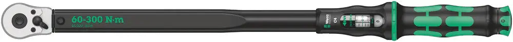 Wera Click-Torque C 4 torque wrench with reversible ratchet, 60-300 Nm 05075623001