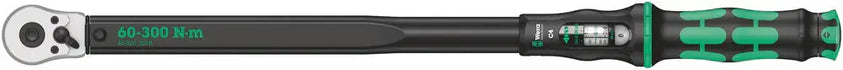 Wera Click-Torque C 4 torque wrench with reversible ratchet, 60-300 Nm 05075623001