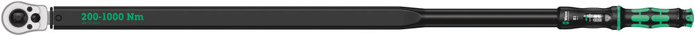 Wera Click-Torque E 1 Push R/L adjustable torque wrench for clockwise and anti-clockwise torque-control, 200-1000 Nm 05075631001