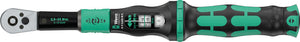 Wera Click-Torque Lock A 5 R/L Torque wrench, adjustable, Torque Lock function, square head insert (1/4"), clockwise/counterclockwise torque operation, 2.5-25 Nm 05075693001