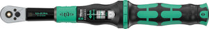 Wera Click-Torque Lock A 6 R/L Torque wrench, adjustable, Torque Lock function, continuous bit mounting (1/4"), 2.5-25 Nm 05075694001