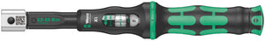 Wera Click-Torque X 1 torque wrench for insert tools, 2.5-25 Nm 05075651001