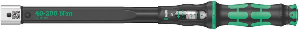 Wera Click-Torque X 4 torque wrench for insert tools, 40-200 Nm 05075654001