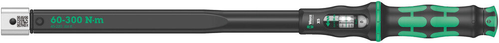 Wera Click-Torque X 5 torque wrench for insert tools, 60-300 Nm 05075655001