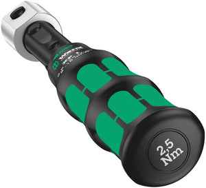 Wera Click-Torque XP 1 pre-set adjustable torque wrench for insert tools, 2.5-25 Nm, 2.5 Nm 05075670010