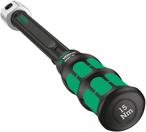 Wera Click-Torque XP 3 pre-set adjustable torque wrench for insert tools, 15-100 Nm, 15 Nm 05075672001