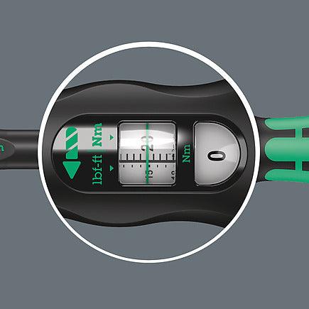 Wera Click-Torque C 3 torque wrench with reversible ratchet, 40-200 Nm (05075622001) - Apollo Industries 