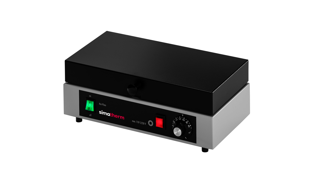 Simatec HPS 200, Electric hot plate with thermostat controlled bearing heating. (120V/60 Hz)