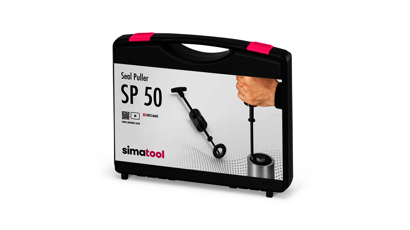 Simatec SP 50, Seal Puller for professional removal of radial shaft seals