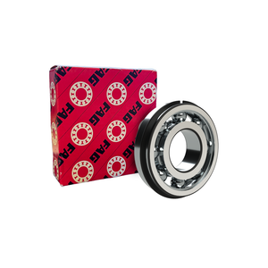 FAG 6305-NR Deep Groove Ball Bearing - 25 mm ID, 62 mm OD, 17 mm Width