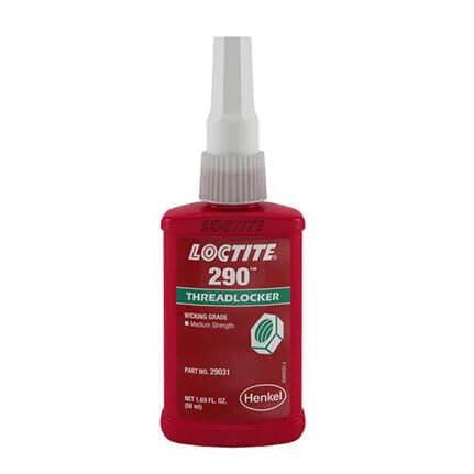 Loctite 290 Medium High Green Wicking Grade Threadlocker