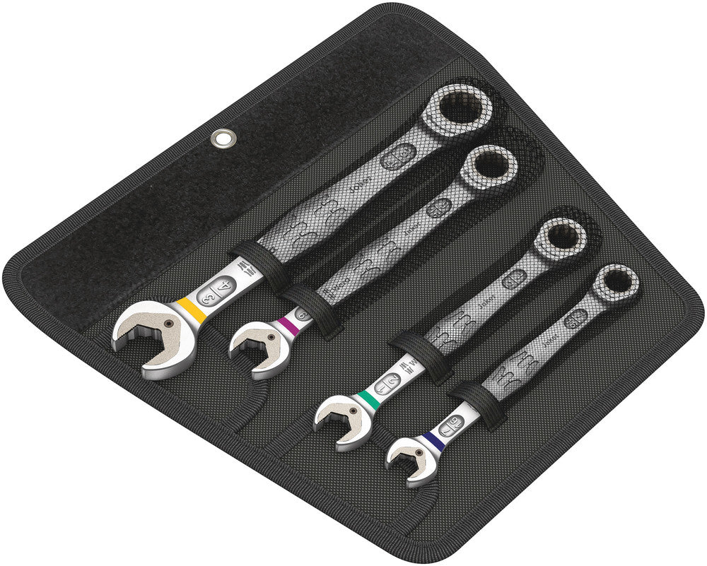 Wera 6000 Joker 4 Imperial Set 1 Ratcheting combination wrenches set, Imperial 05073295001