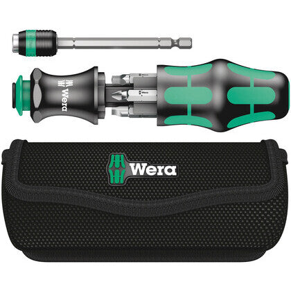 Wera Kraftform Kompakt 26 with pouch, 7 pieces Screwdriver (05051025001) - Apollo Industries 