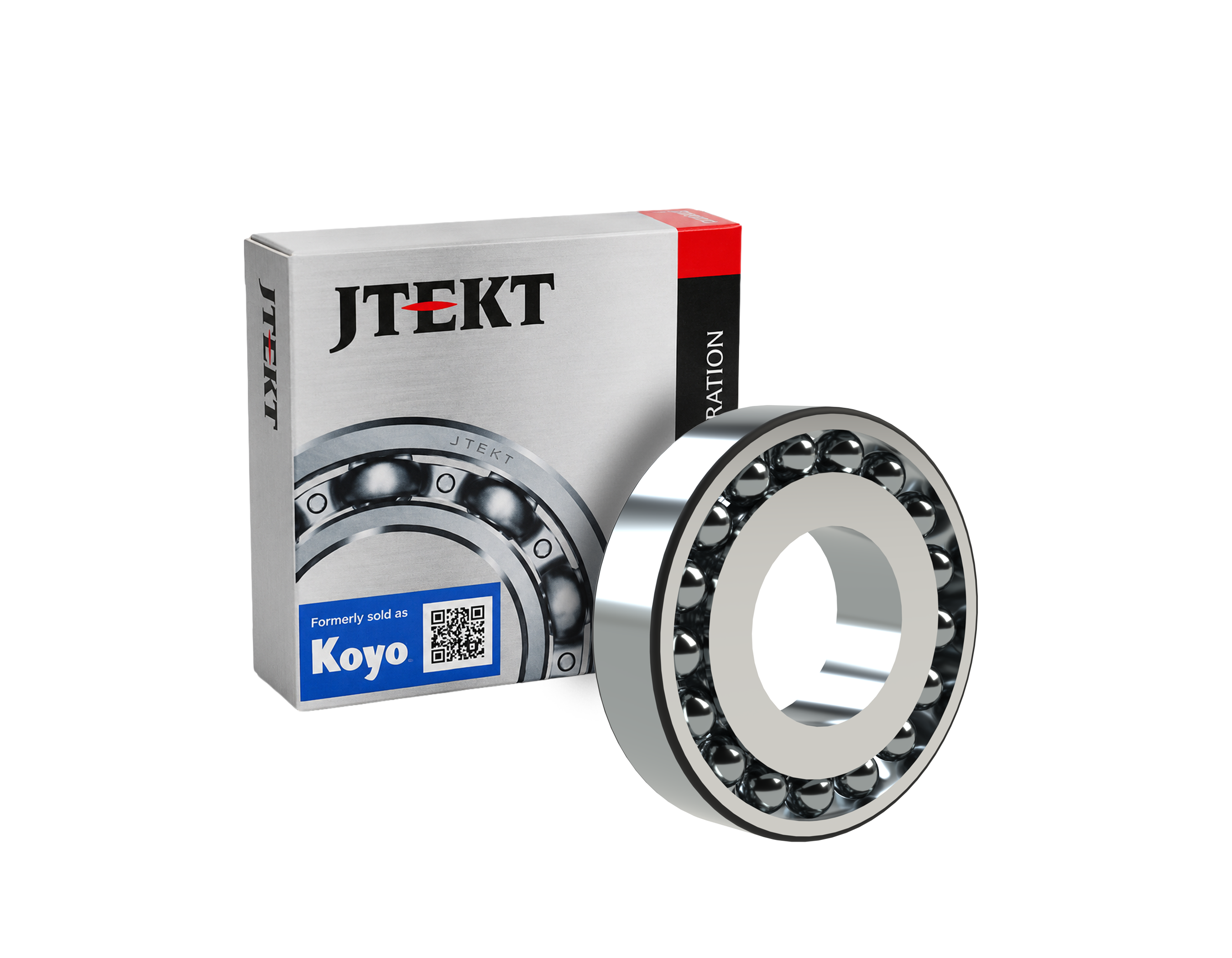 JTEKT-KOYO 2207-KC3MG Self-Aligning Ball Bearing - 35 mm ID, 72 mm OD, 23 mm Width