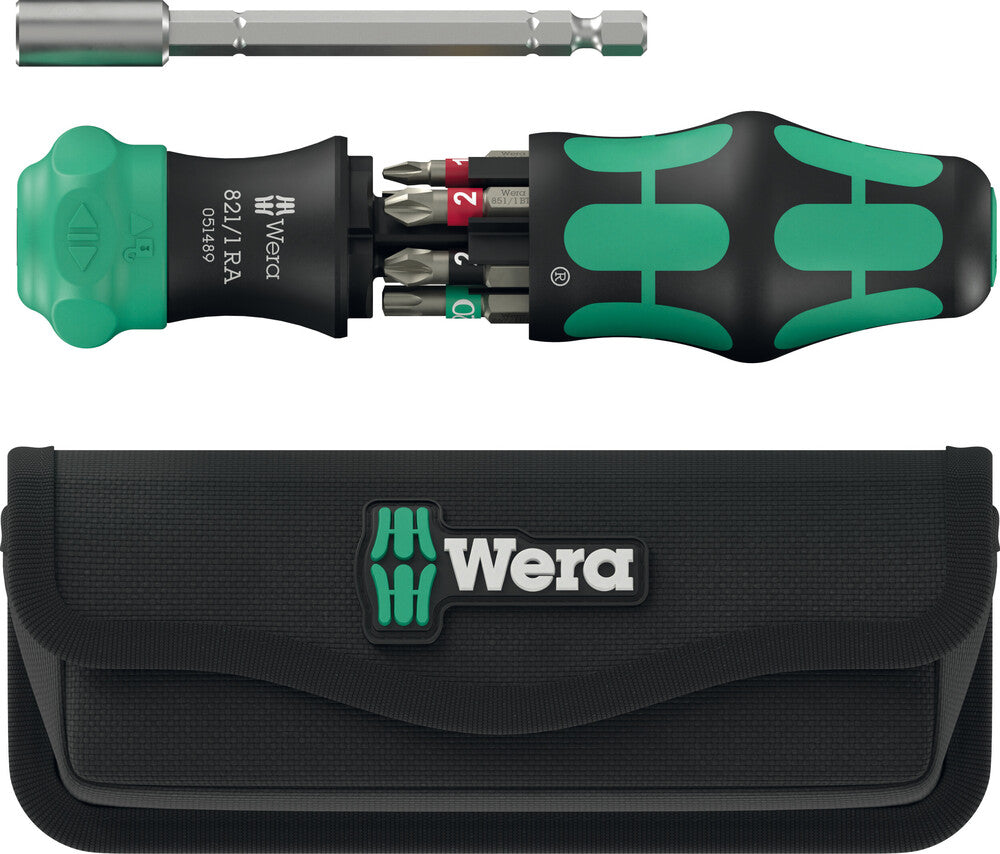 Wera Kraftform Kompakt 28 RA with pouch 05051520001
