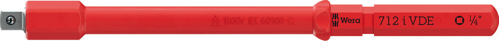 Wera Kraftform Kompakt A VDE 712 i Adapter blade, insulated, for 1/4" sockets 05006642001