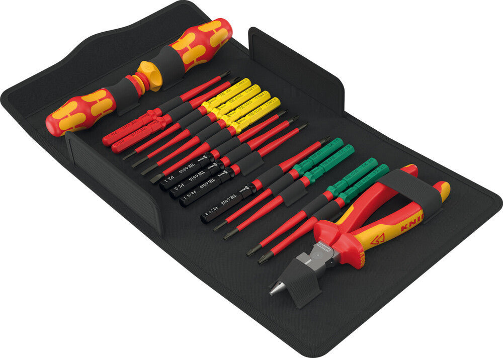 Wera Kraftform Kompakt VDE 17 extra slim 2 Tool finder 05006610001