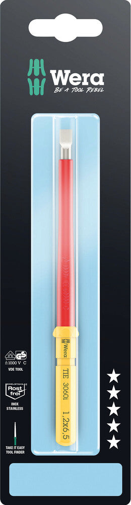 Wera Kraftform Kompakt VDE 3060 i Take it easy SB, stainless steel 05006576001