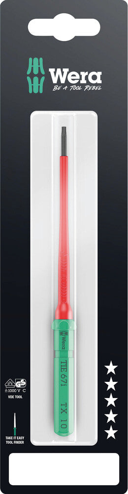 Wera Kraftform Kompakt VDE 67 i TORX® Take it easy SB 05006570001