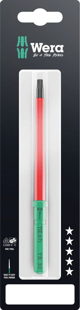 Wera Kraftform Kompakt VDE 67 i TORX® Take it easy SB 05006574001