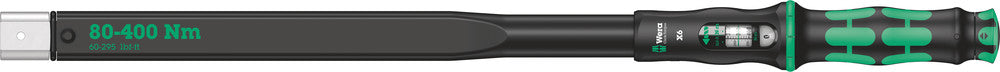 Wera Click-Torque X 6 torque wrench for insert tools, 80-400 Nm 05075656001