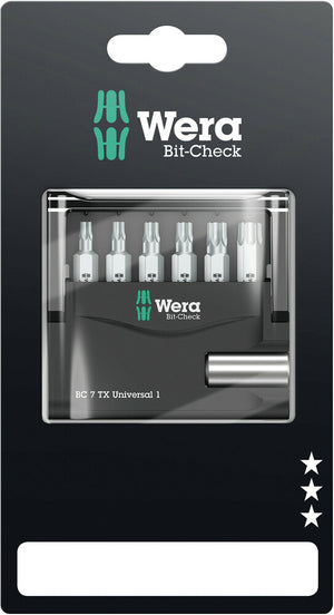 Wera Bit-Check 7 TX Universal 1 SB 05073404001
