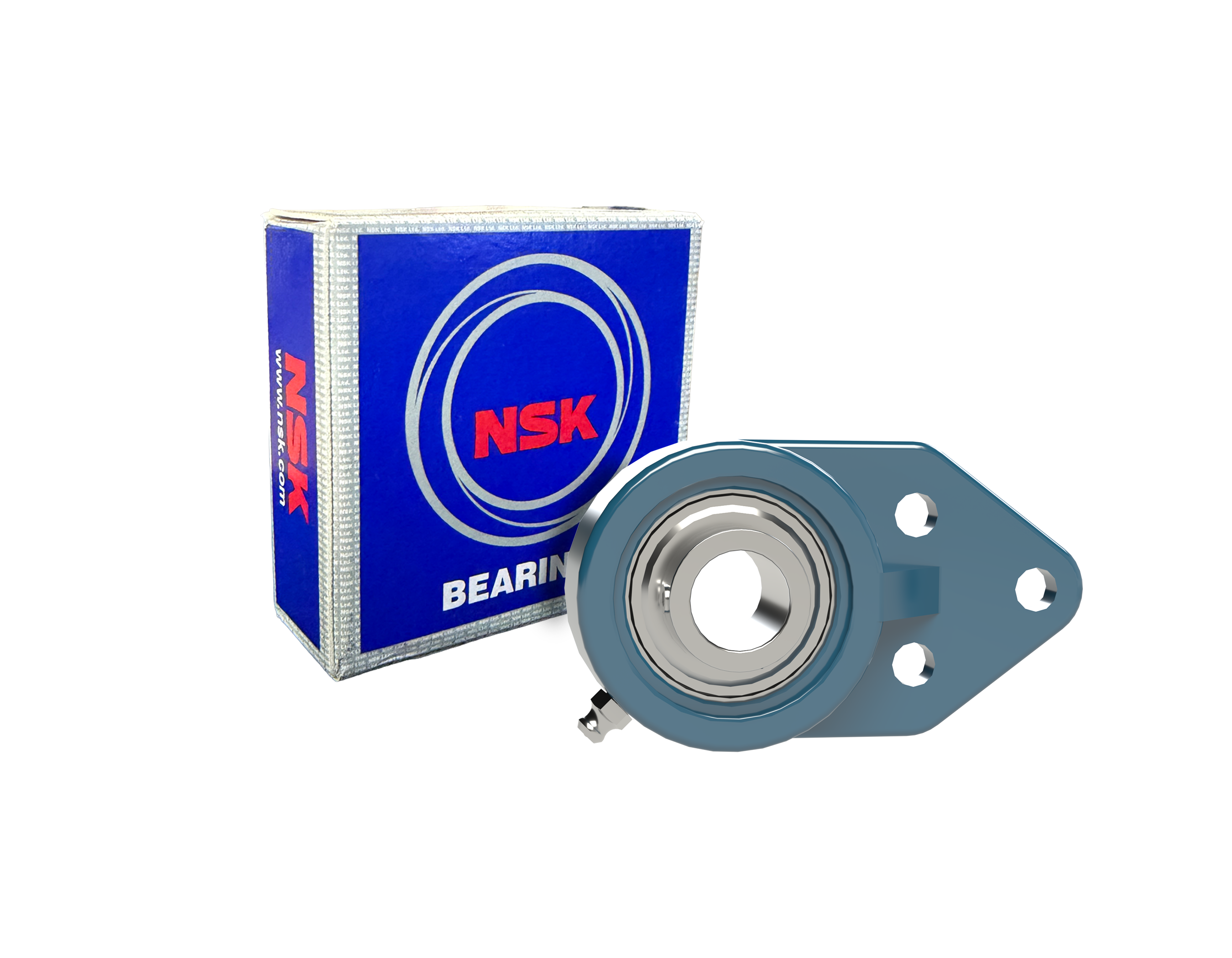 NSK UKC208  D1 Take-Up Housing Unit - 35 mm ID