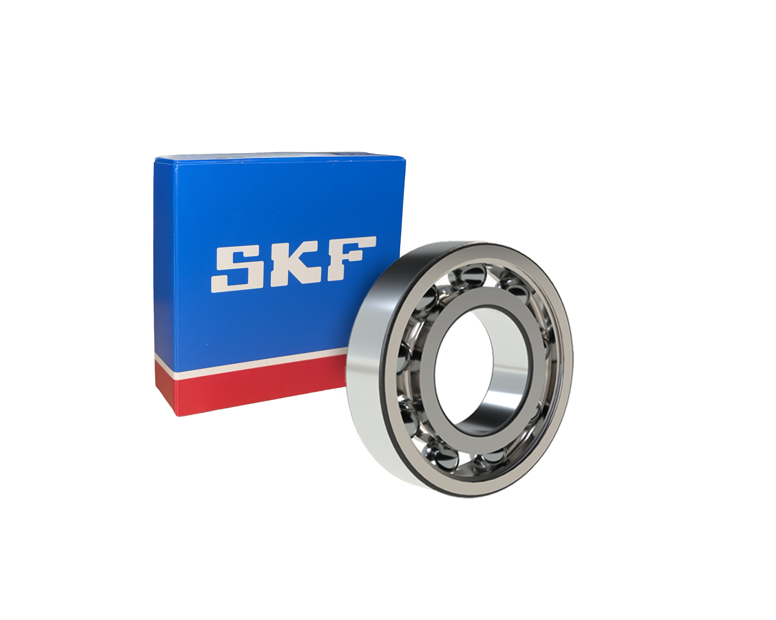 SKF 6414 Deep Groove Ball Bearing - 70 mm ID, 180 mm OD, 42 mm Width