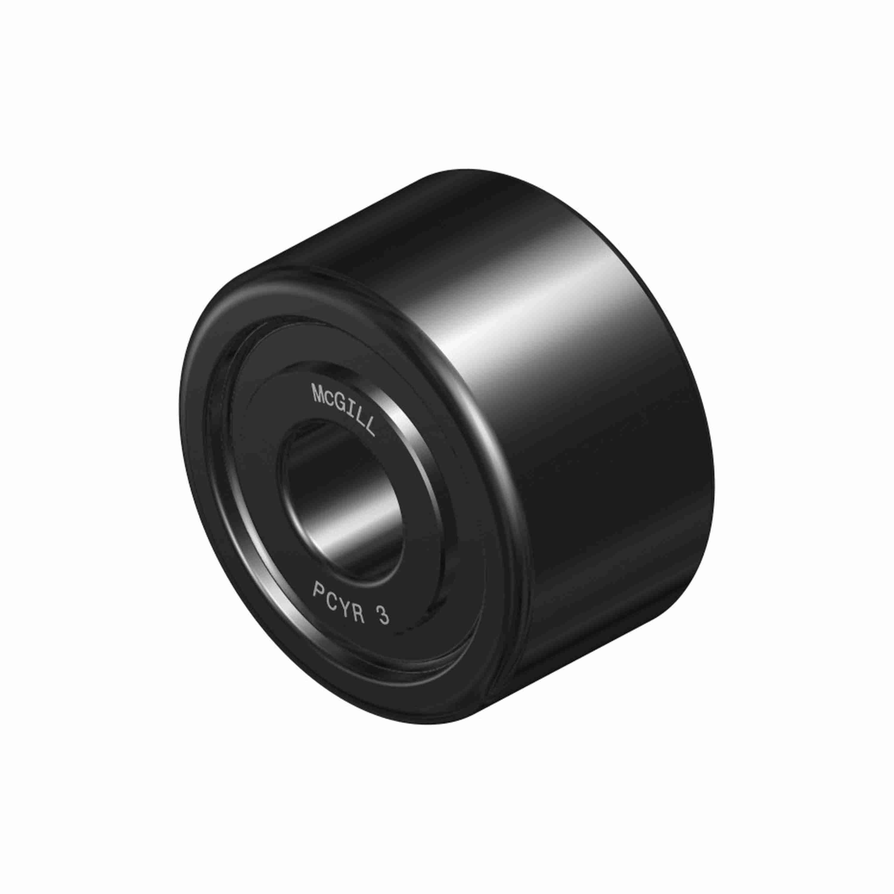 McGill PCYR 4 TRAKROL® Cylindrical Track Roller - Yoke Mount Roller - Sealed