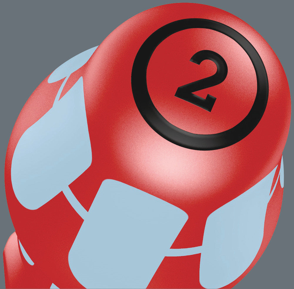 Wera 3165 i/6 Screwdriver set, stainless and rack 05022745001