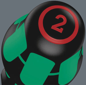 Wera 9650 Magnetic rail Kraftform screwdriver set 05051012001