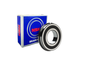 NSK 6313 DDUNR Deep Groove Ball Bearing - 65 mm ID, 140 mm OD, 33 mm Width, Cylindrical Bore, Normal