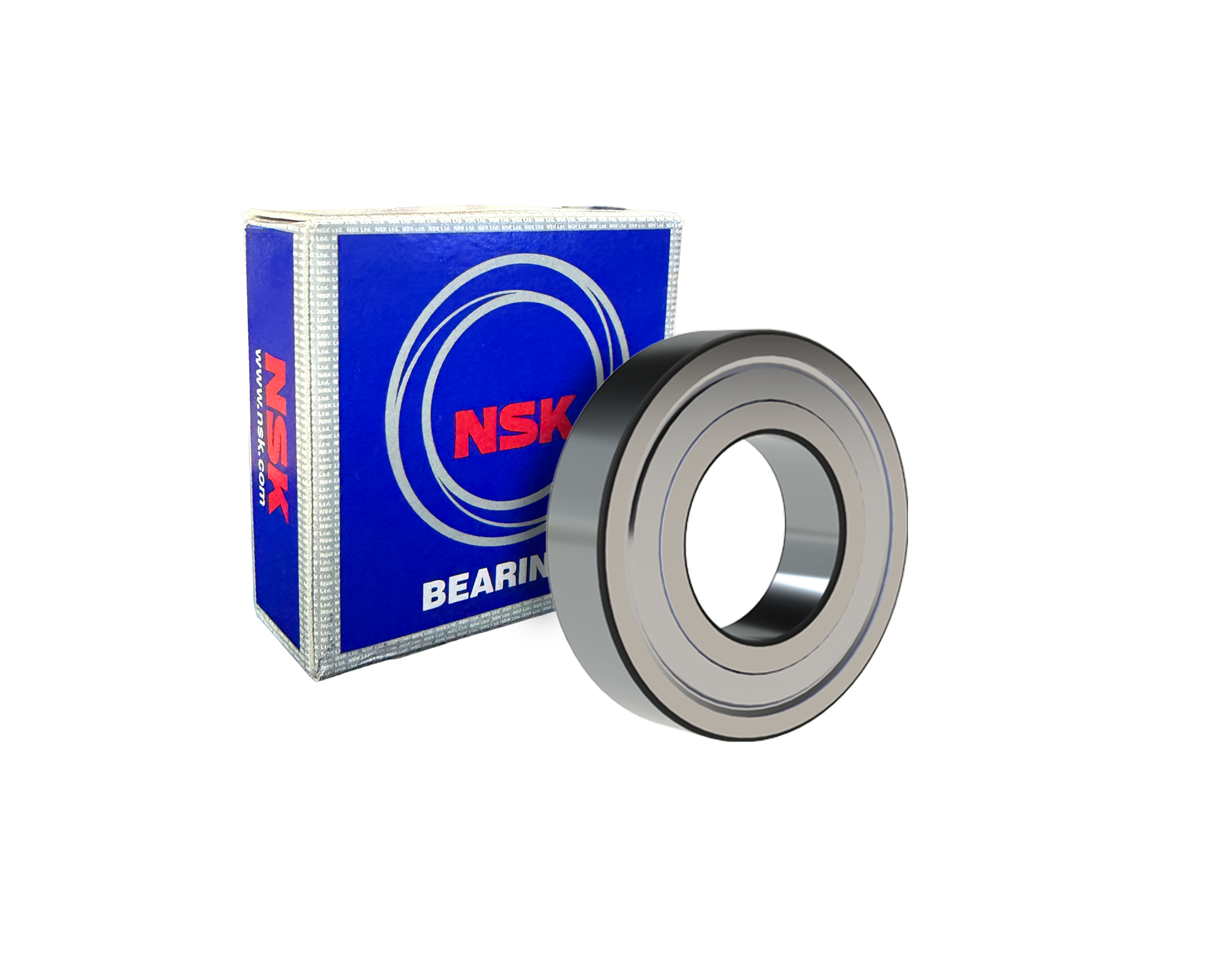 NSK 6209  ZC4 Deep Groove Ball Bearing - 45 mm ID, 85 mm OD, 19 mm Width, Cylindrical Bore, C4