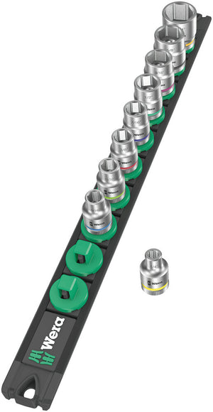 Wera Magnetic socket rail B Imperial 1 Zyklop socket set 3/8" drive, imperial 05005450001