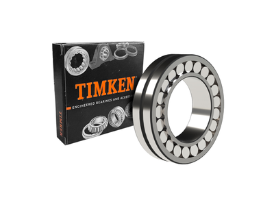 TIMKEN 22212  KEJW33C3 Spherical Roller Bearing - 60 mm ID, 110 mm OD, 28 mm Width, Tapered 1:12 Bore, C3