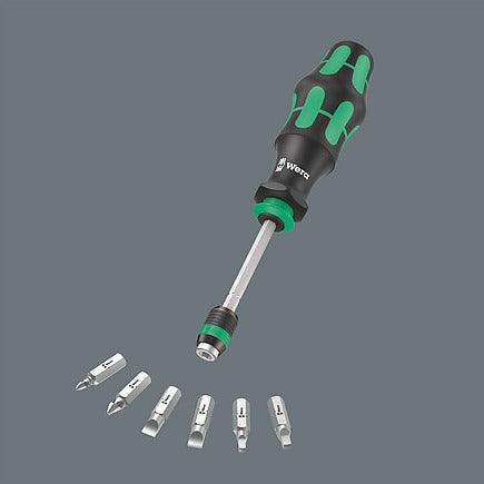 Wera Kraftform Kompakt 26 with pouch, 7 pieces Screwdriver (05051025001) - Apollo Industries 